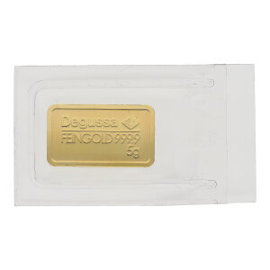Goldbarren Degussa 5 Gramm 999 Feingold GB-GP-5.00G-DEG-LTO