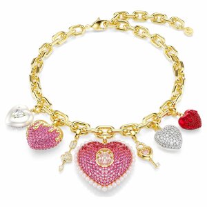 Swarwovski Halskette mit Charms Idillya 5742956 Gold...