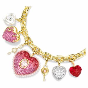 Swarwovski Halskette mit Charms Idillya 5742956 Gold...