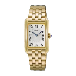 Seiko Damen Armbanduhr Klassik HGG001P1 Edelstahl, Gold...