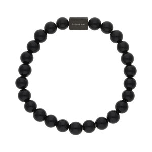 Herren Armband Onyx JL45-03-0151 Ionen plattiert schwarz...