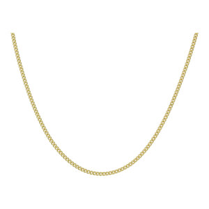 Halskette Silber 925 goldplattiert, poliert JL48-05-0153...
