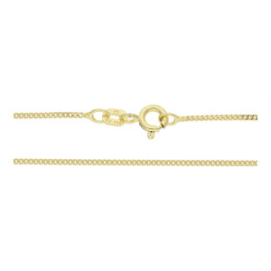 Halskette Silber 925 goldplattiert, poliert JL48-05-0153...