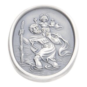 Christophorus Autoplakette JL36-02-0033 925 Silber...