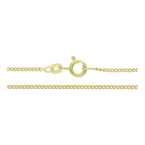 Kette für Anhänger Silber 925 Gold plattiert...