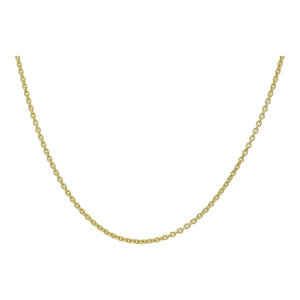 Halskette Silber 925 Gold plattiert für...