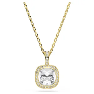 Swarovski Halskette Kissenschliff Anhänger Una...