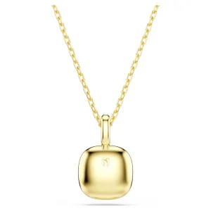 Swarovski Halskette Kissenschliff Anhänger Una Angelic 5764761 Gold plattiert