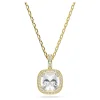 Swarovski Halskette Kissenschliff Anhänger Una Angelic 5764761 Gold plattiert