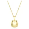 Swarovski Halskette Kissenschliff Anhänger Una Angelic 5764761 Gold plattiert