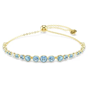 Swarovski Imber Armband Rundschliff, Blau 5757824 18K...