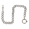 Taschenuhrkette Antik 835 Silber oxidiert getragen 25326585 Second Hand