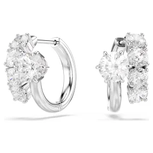 Swarovski Matrix Creolen Rundschliff, Weiß 5753572...