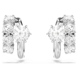 Swarovski Matrix Creolen Rundschliff, Weiß 5753572...