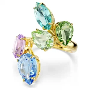 Swarovski Ring Gema Cocktailring 5746907 goldplattiert,...