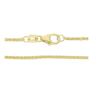 Halskette Gold 333 Zopf Breite 1,3 mm Made in Germany...