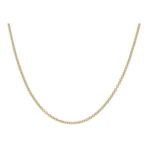 Tiffany Damenkette 750 Gold Anker getragen 25326589...