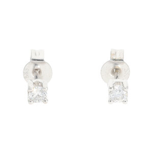 Diamant Ohrstecker Damen 585 Weißgold ca. 0.20 ct...