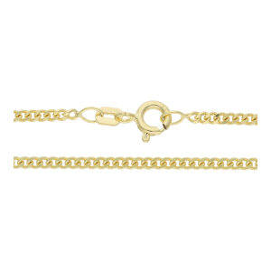 Goldkette Panzer 333 Breite 2,1 mm Made in Germany...