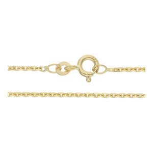 Goldkette 333 Anker diamantiert 1,5 mm breit Made in...