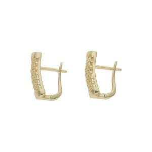 Creolen Gold 585 Damen Second Hand 25326596 getragen, wie...