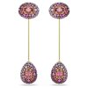 Swarovski Ohrhänger Sublima Drop 5752891 Gold Plattiert,Tropfenschliff