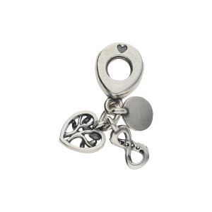 Pandora Charm-Anhänger Family Infinity Triple Cubic...