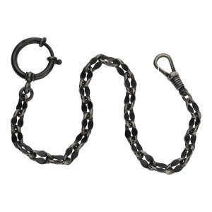 Taschenuhr Antikkette Silber 835 oxidiert 25326610 Second...