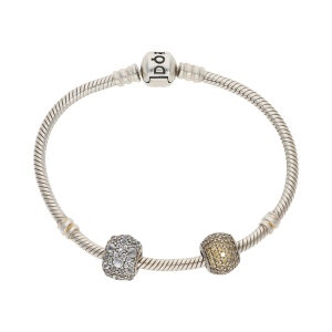 Pandora Set Armband & zwei Charms Silber 925...