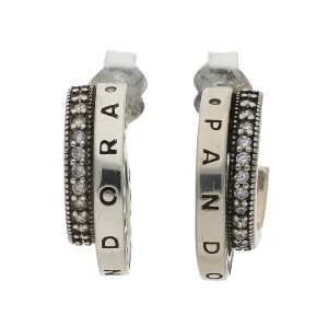 Pandora Ohrringe Silber 925 Steckcreolen Second Hand...