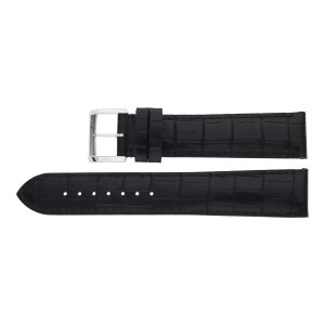 Michel Herbelin Uhrband 12248AP08_LB Silber, Leder,...