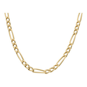 Italienische Goldkette 750/000 Figaro Kette 25326620...