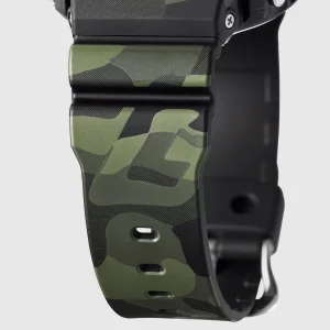 Casio G-Shock Herren Uhr DW-6900CMG-3ER Resin Camouflage...