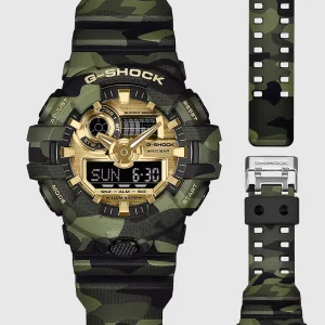 Casio G-Shock Herren Armbanduhr GA-700CMG-3AER Resin...