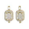 Creolen Damen Gold 585 Zirkonia Second Hand 25326628 getragen wie neu