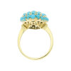 Goldring Türkis Navette 750 massiv 25326635 Second Hand, getragen, wie neu
