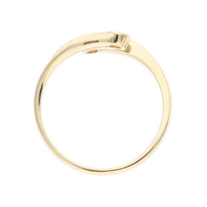 Damenring Diamant ca.0,16 Carat Gold 585 Second Hand...