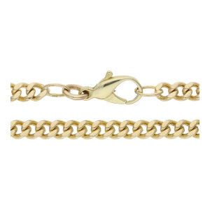 Panzerkette massiv 585 Gold 4,2 mm Breit Second Hand...