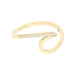 Goldring 750 extravagant mit Diamanten 25326642 Second...