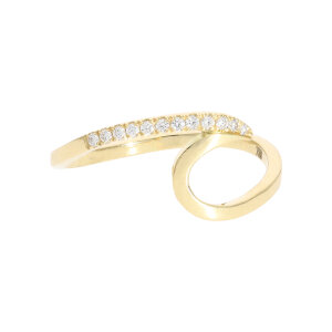 Goldring 750 extravagant mit Diamanten 25326642 Second...