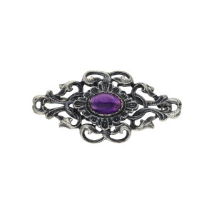 Trachten Brosche echt Silber Ametyst Second Hand 25326634...