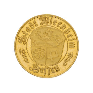 Goldmünze 4,75 Gramm 986/000 Goldmedaille "1200...