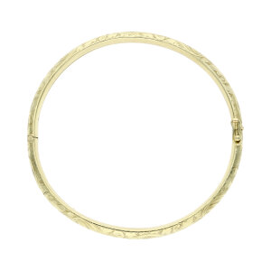 Armreif Gold 585 strukturiert matt und glanz 25326651...