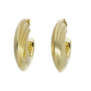 Gold Creolen Damen made in Germany Second Hand 25326655...