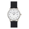Boccia Herrenuhr Titan, Leder schwarz 3654-02