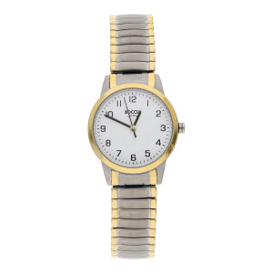 Boccia Damen Uhr 3328-04 Titan, goldplattiert, Quarz