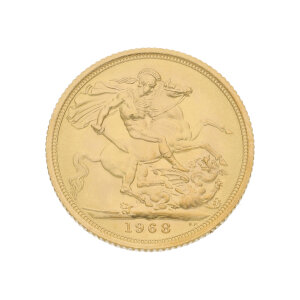 Goldmünze 916 Gold 1 Sovereign GM-7.89G-SOV-LTO-916