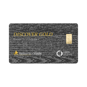 Goldbarren 0,5 Gramm Feingold 999,9 Heimerle + Meule LBMA...