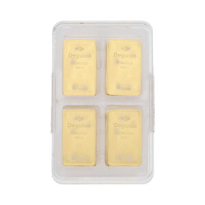 Degussa Goldbarren 50 x 1 Gramm Unity Box...