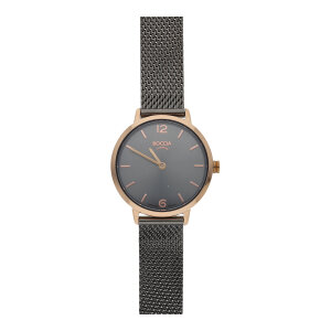 Boccia Armbanduhr Damen Titan mit Milanaise-Edelstahlband...